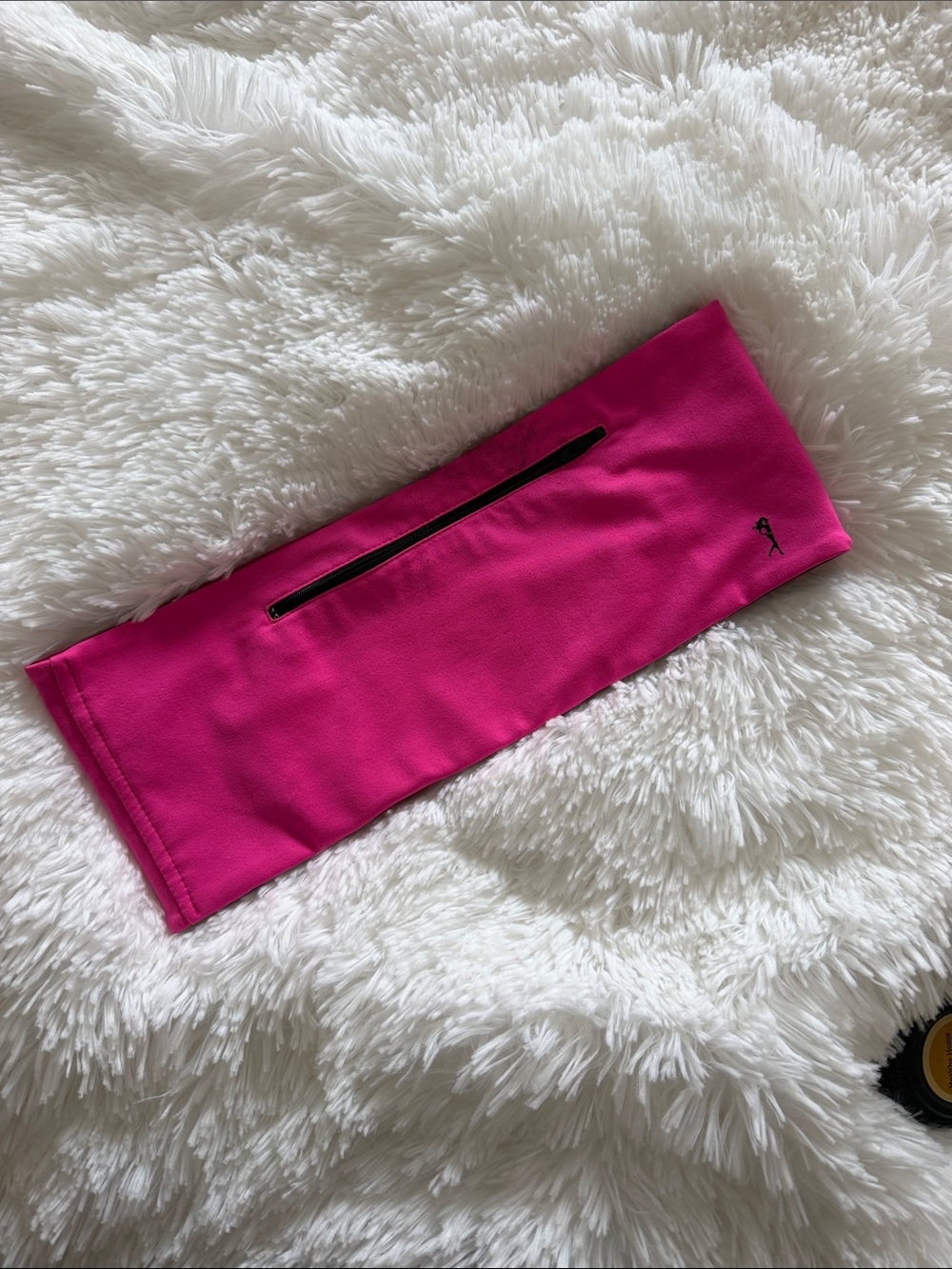 Runner’s Belt Hot Pink with Zip Pockets
